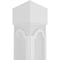 Ekena Millwork Craftsman Classic Square Non-Tapered Paramount Fretwork Column w/ Standard Capital & Standard Base CC1209ENPMTCSCS - alternate 5